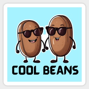 Cool Beans | Beans Pun Sticker